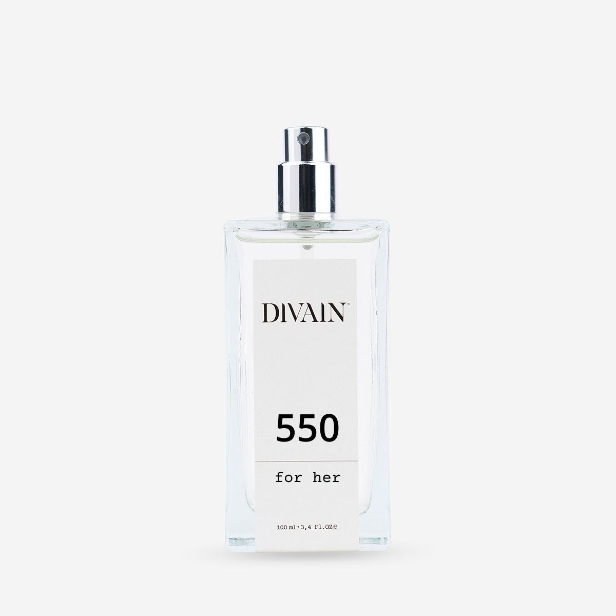 Dupe perfume bottle for woman divain-550