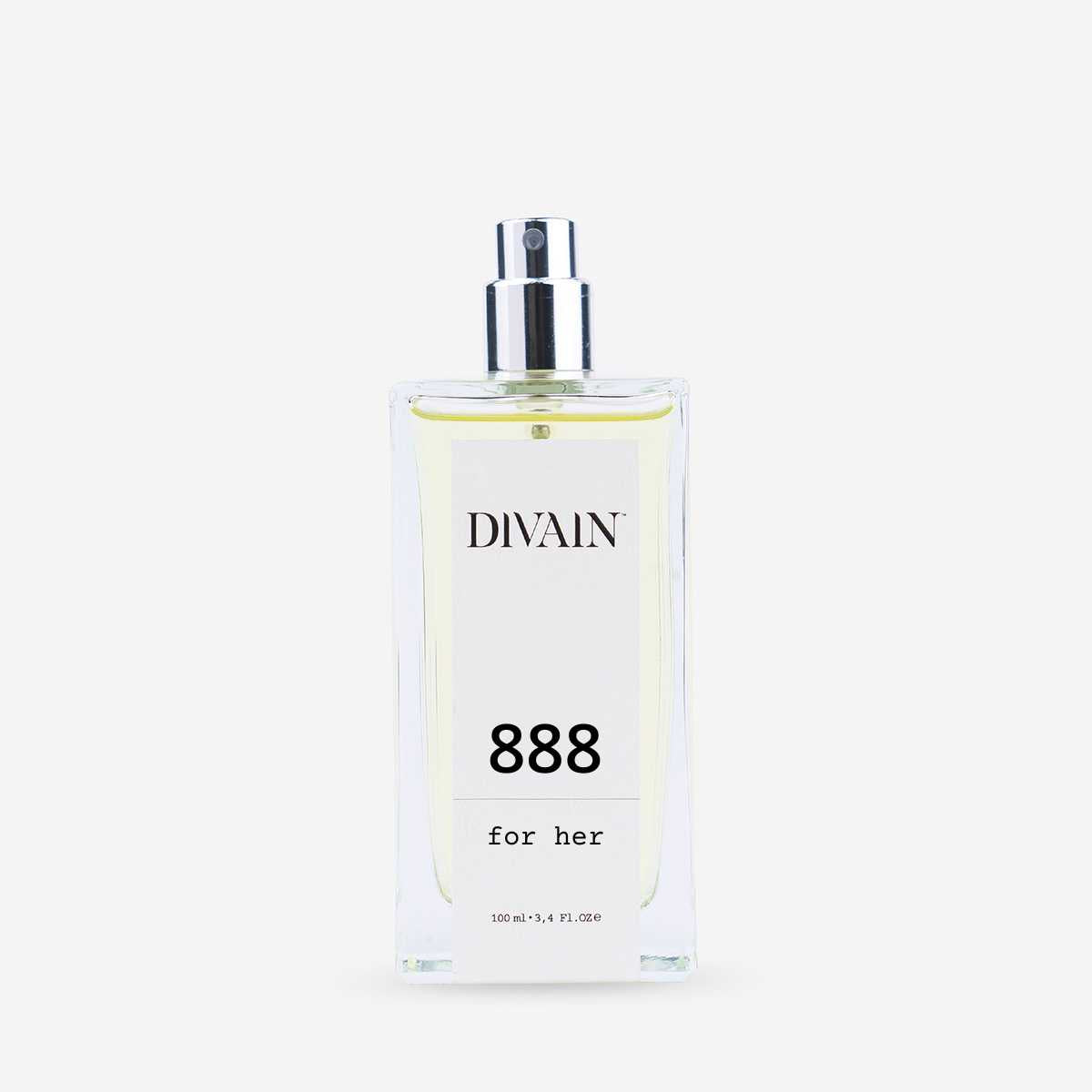 Dupe perfume bottle for woman divain-888